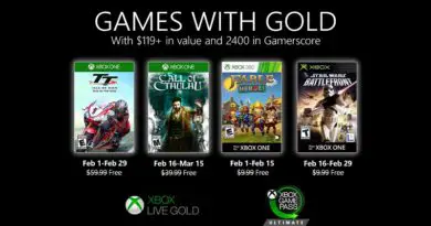 Xbox Live Gold Feb 2020