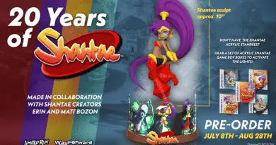Shantae Statue Banner Announcement 600x